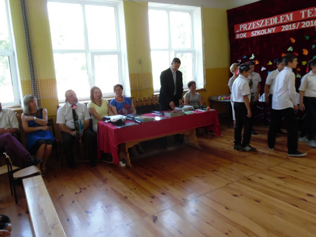Pożegnanie szóstoklasistów w Tchórzewie