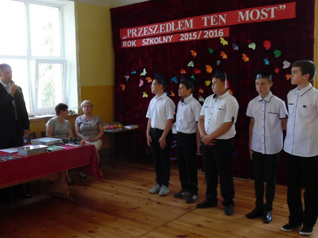 Pożegnanie szóstoklasistów w Tchórzewie
