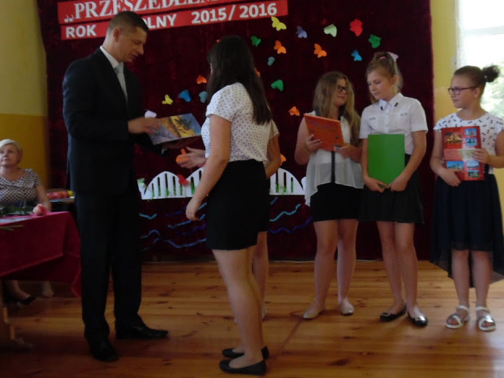 Pożegnanie szóstoklasistów w Tchórzewie