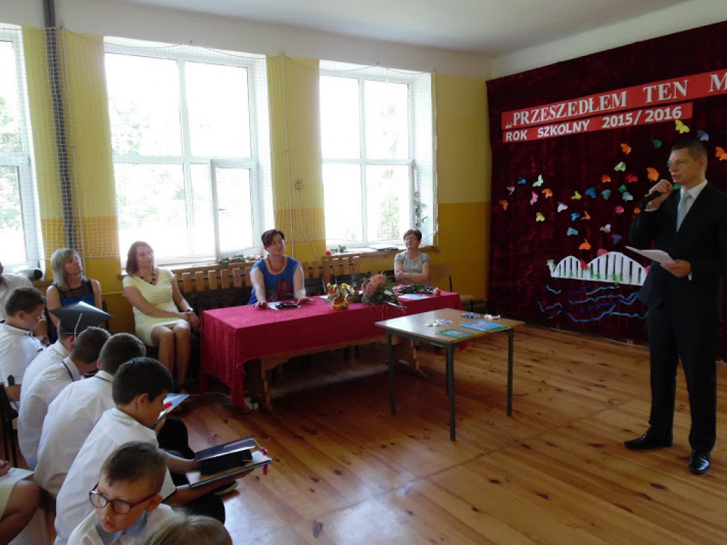 Pożegnanie szóstoklasistów w Tchórzewie