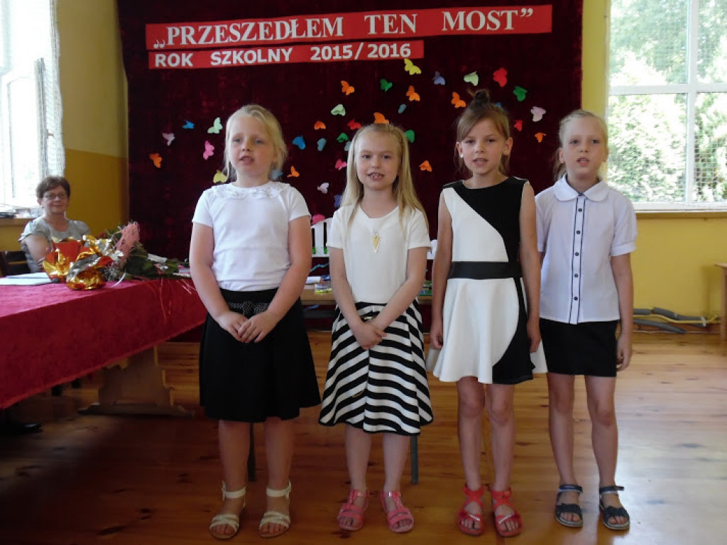 Pożegnanie szóstoklasistów w Tchórzewie