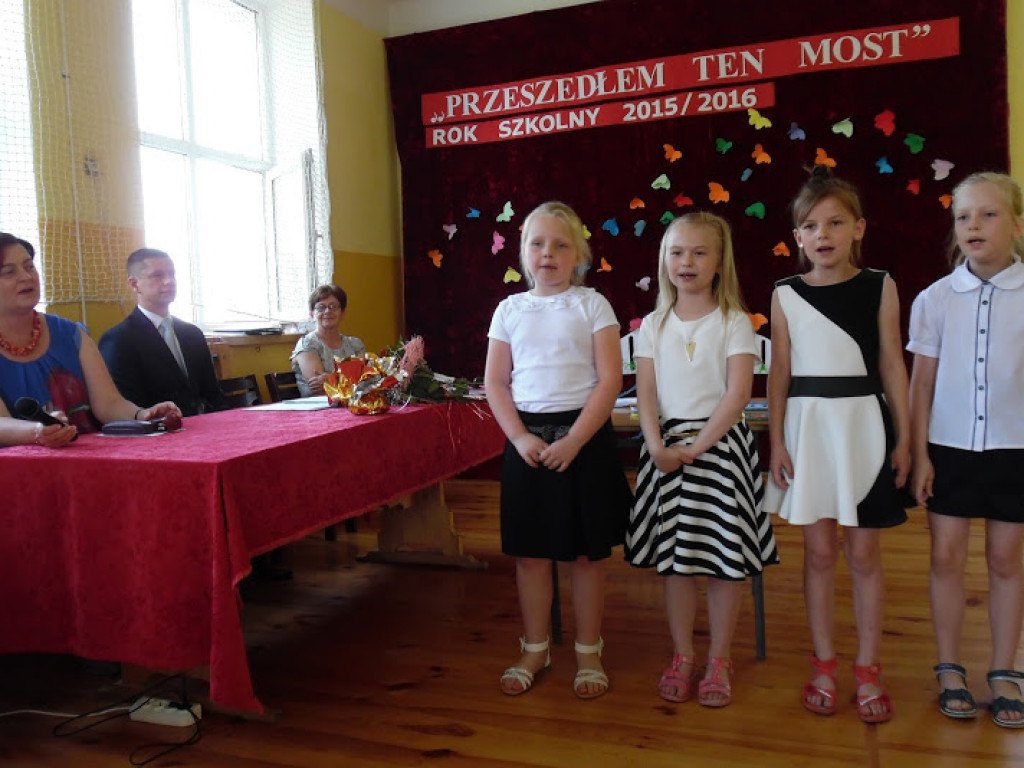 Pożegnanie szóstoklasistów w Tchórzewie