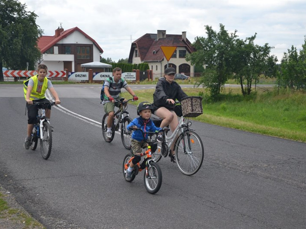 Radzyniacy na rowerach