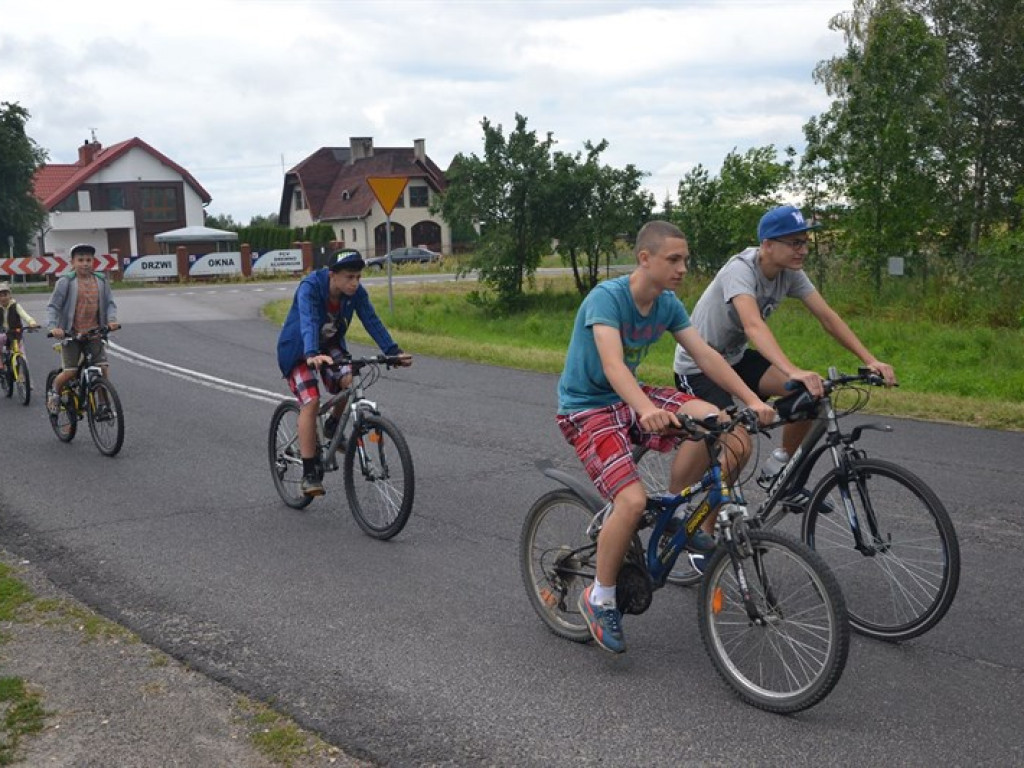 Radzyniacy na rowerach