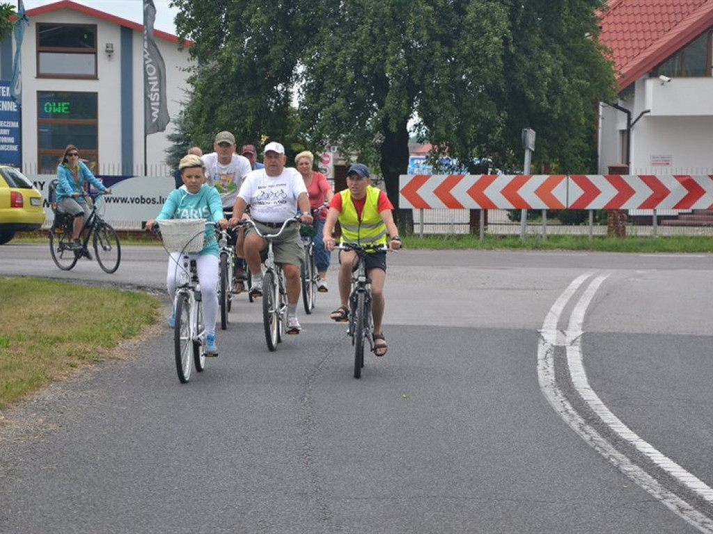 Radzyniacy na rowerach