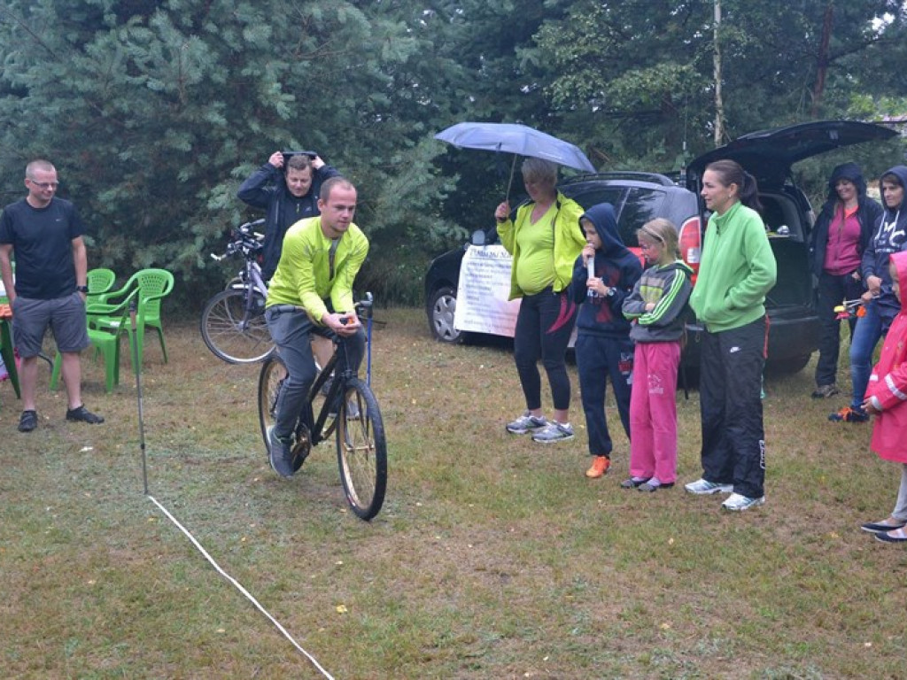 Radzyniacy na rowerach