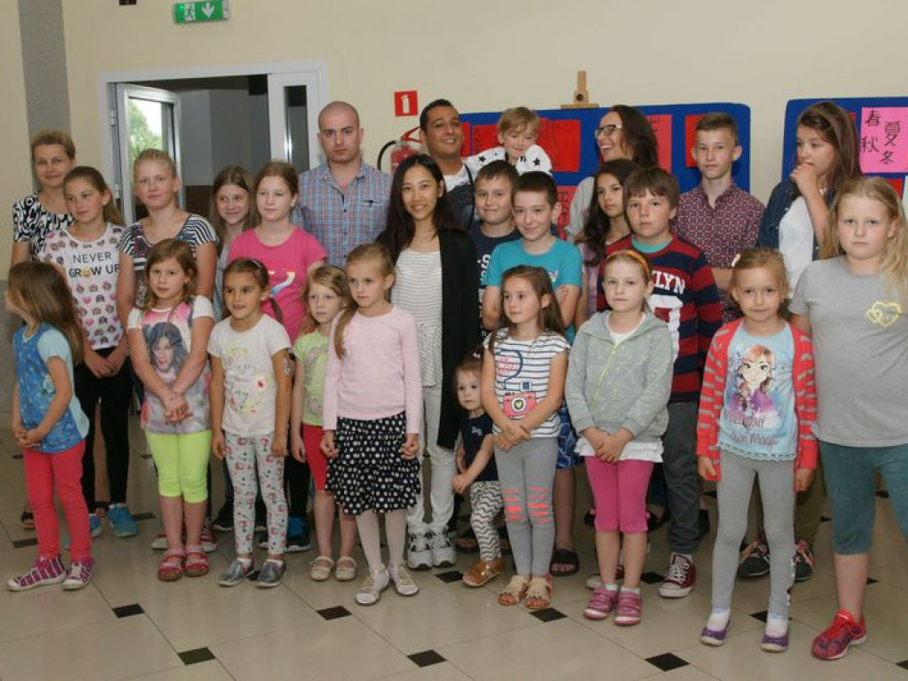 Wolontariusze z zagranicy w Kąkolewnicy