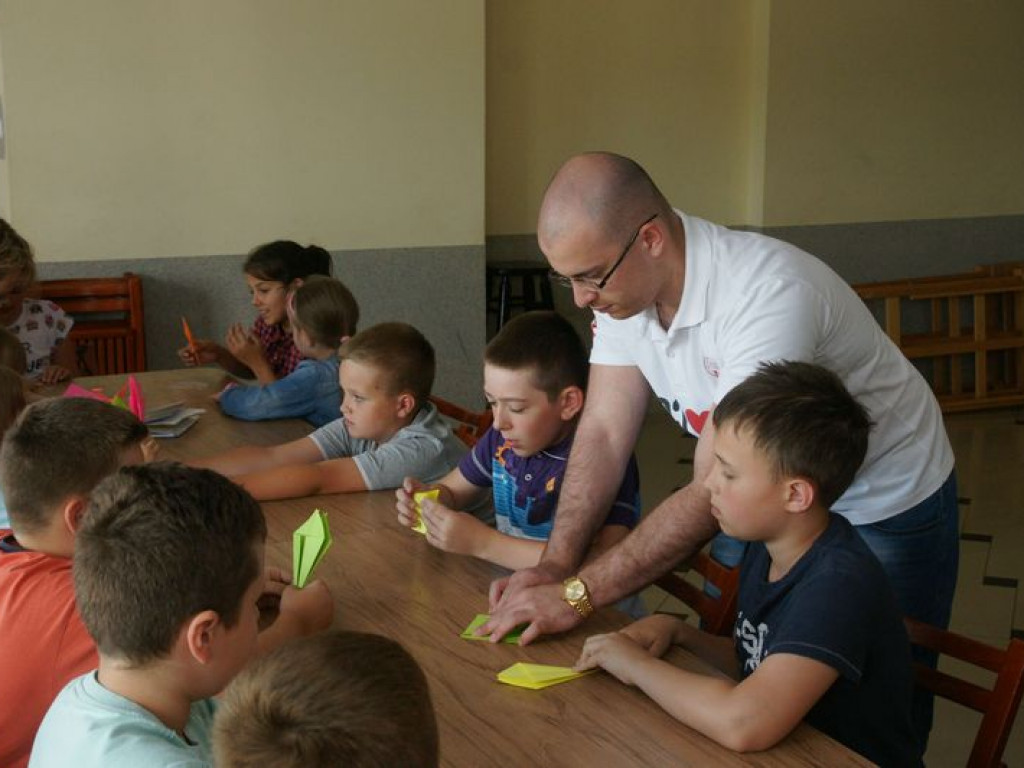 Wolontariusze z zagranicy w Kąkolewnicy