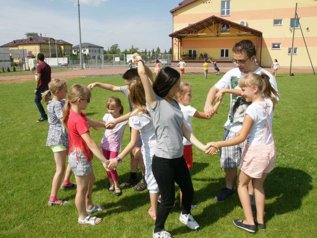 Wolontariusze z zagranicy w Kąkolewnicy