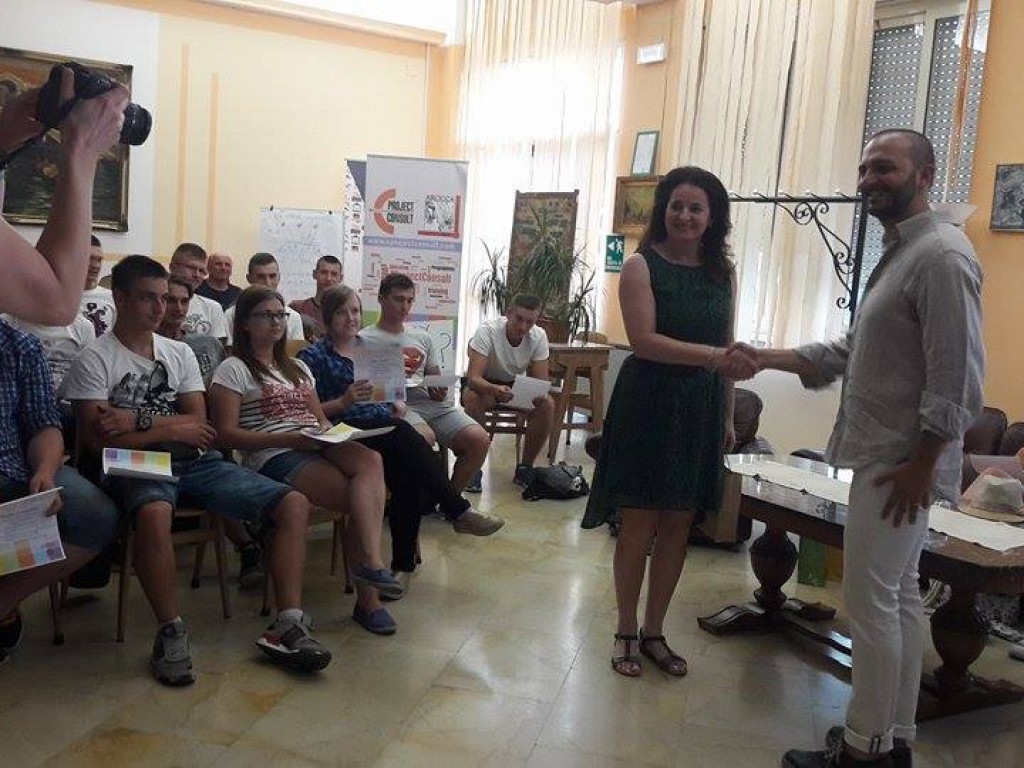 Zakończenie stażu zagranicznego we Włoszech I grupy uczniów ZSP