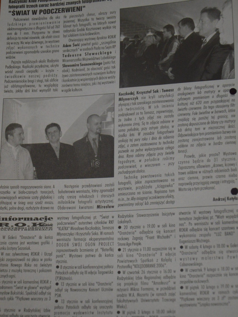 Radzyń w pierwszej połowie 2006 roku