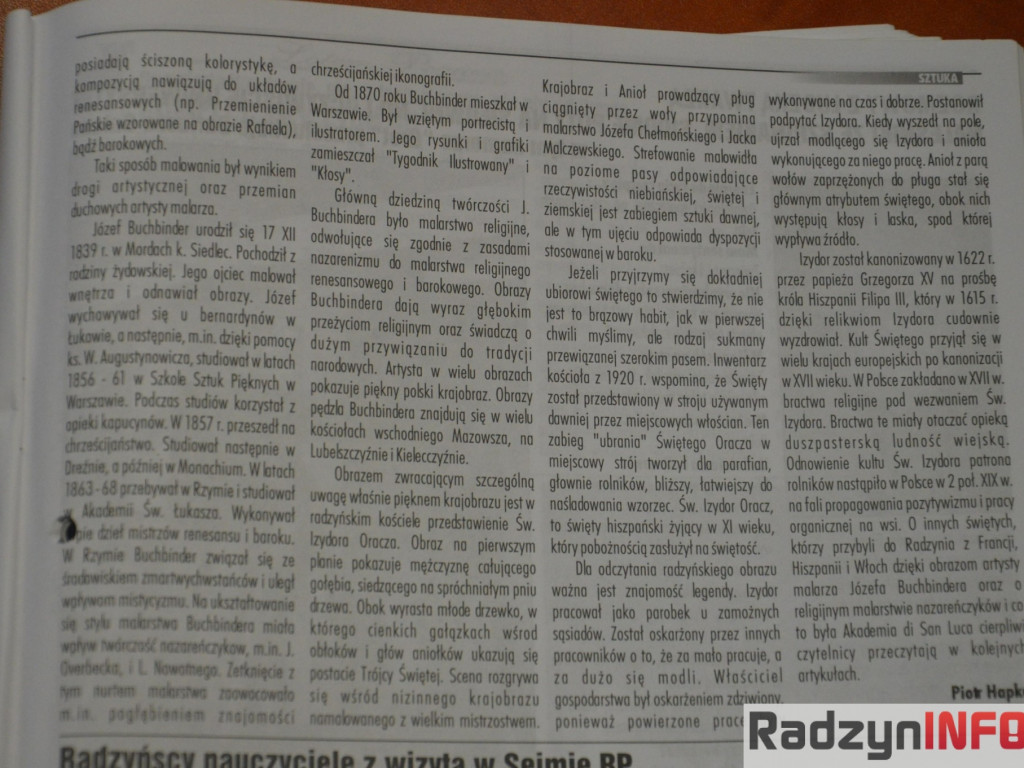 Radzyń w pierwszej połowie 2006 roku
