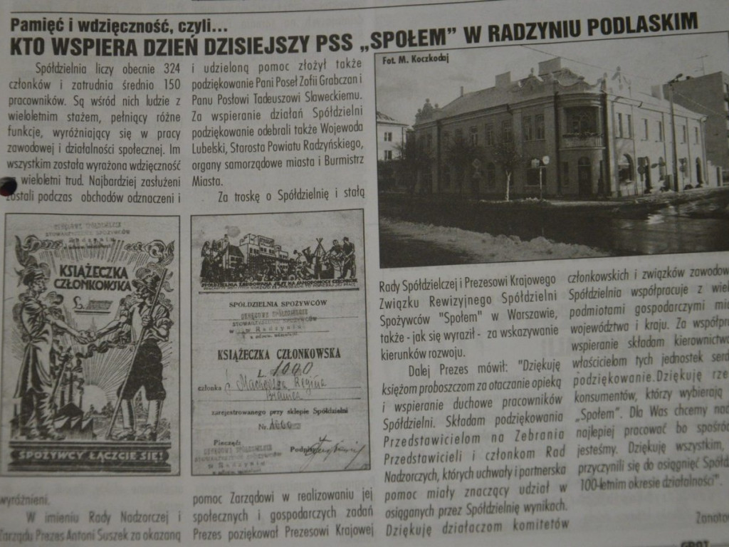 Radzyń w pierwszej połowie 2006 roku