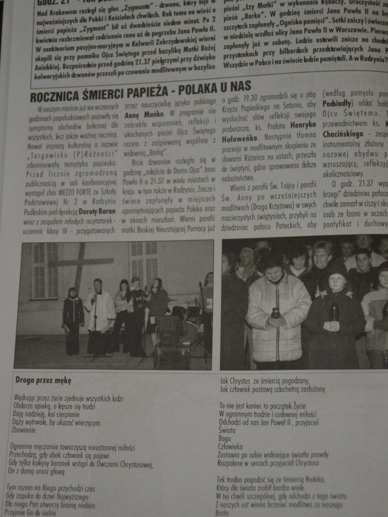 Radzyń w pierwszej połowie 2006 roku
