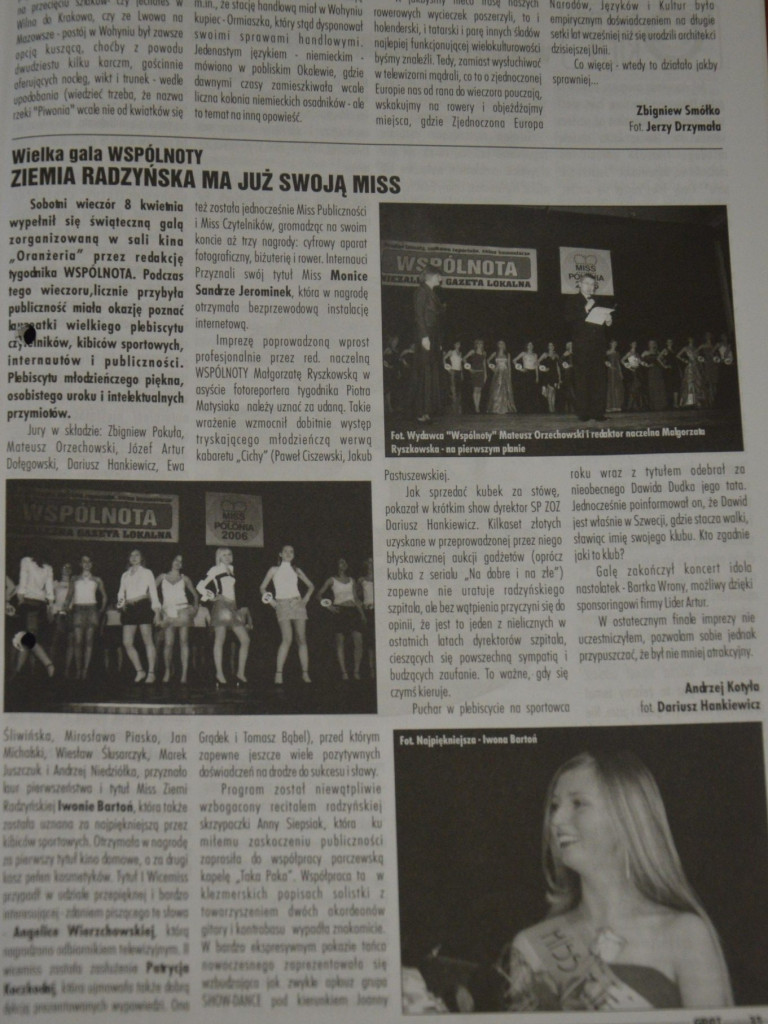 Radzyń w pierwszej połowie 2006 roku