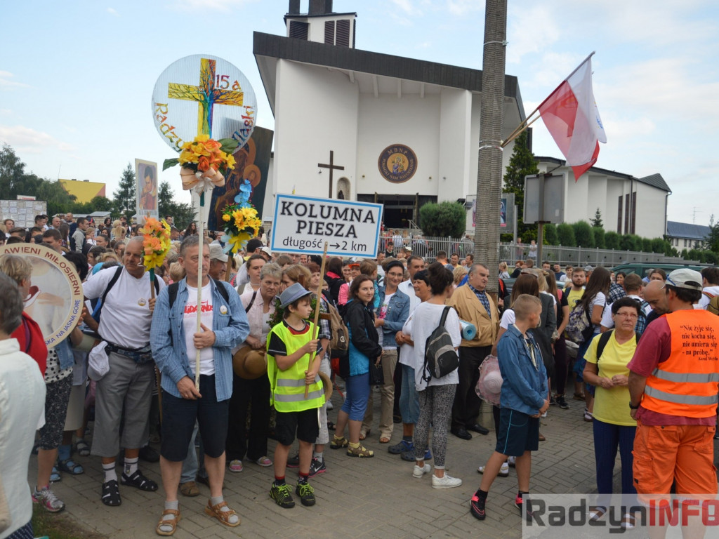 Pielgrzymka wyruszyła