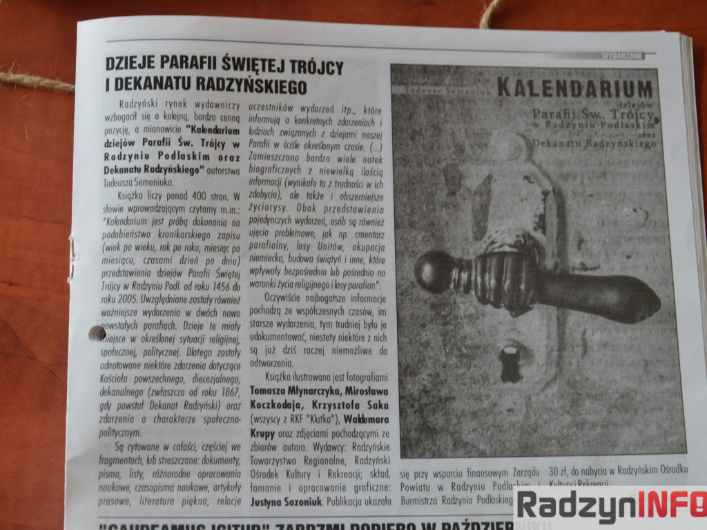 Radzyń w drugiej połowie 2006 roku