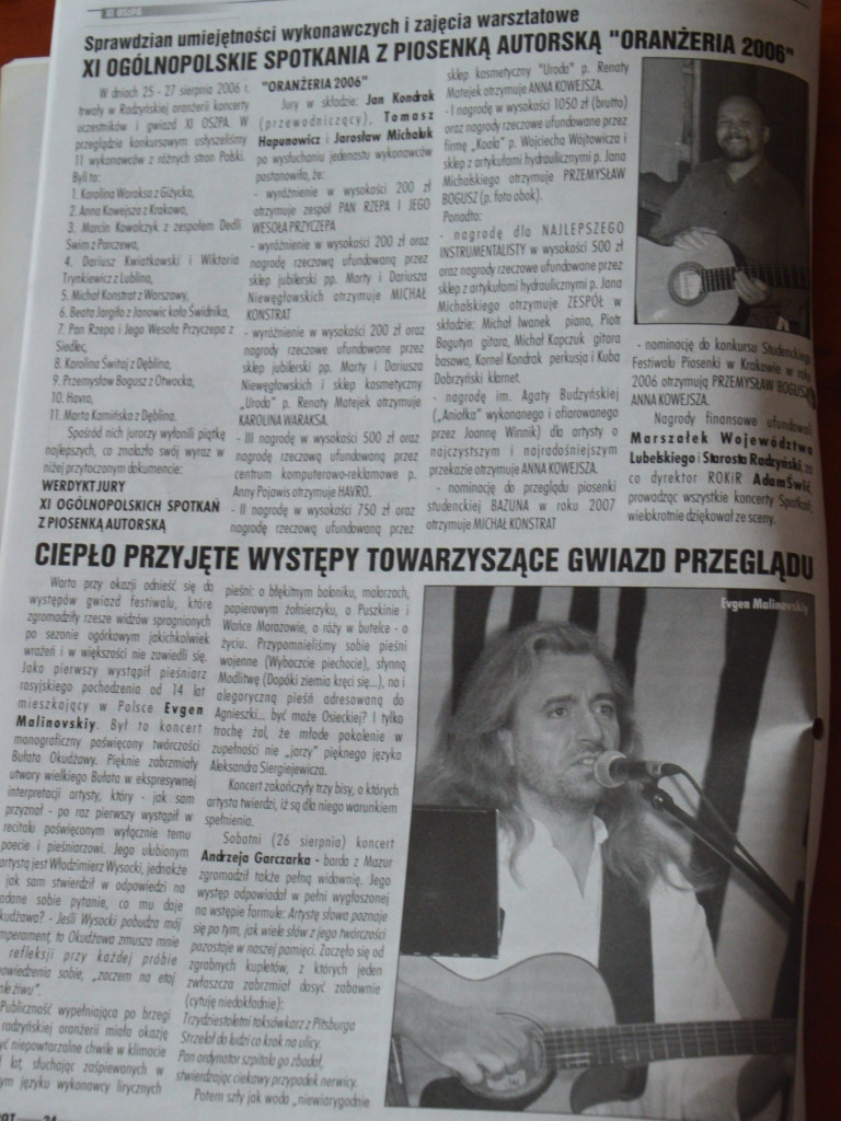 Radzyń w drugiej połowie 2006 roku