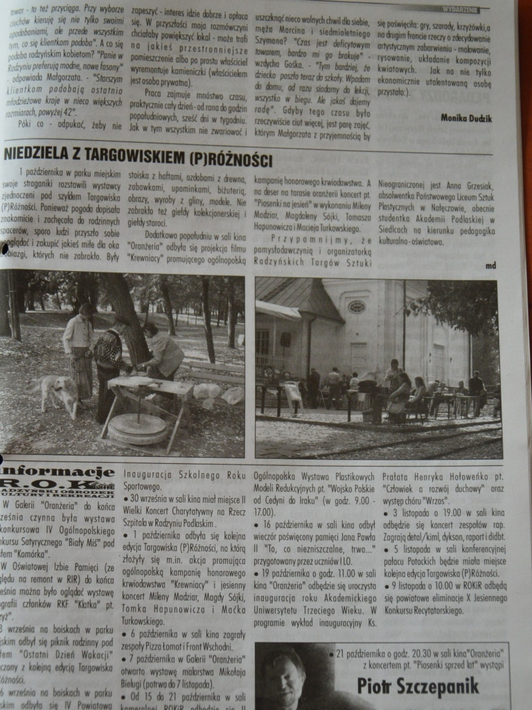 Radzyń w drugiej połowie 2006 roku