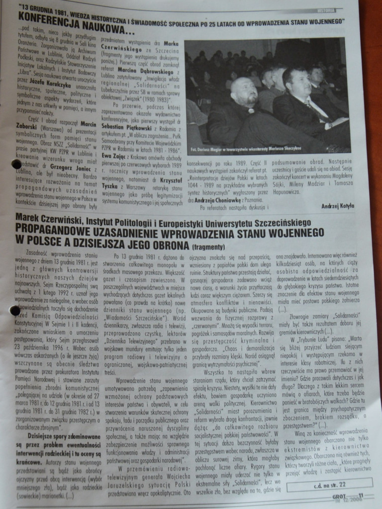 Radzyń na łamach 