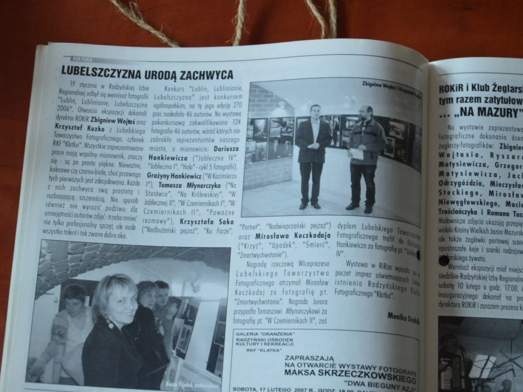 Radzyń na łamach 