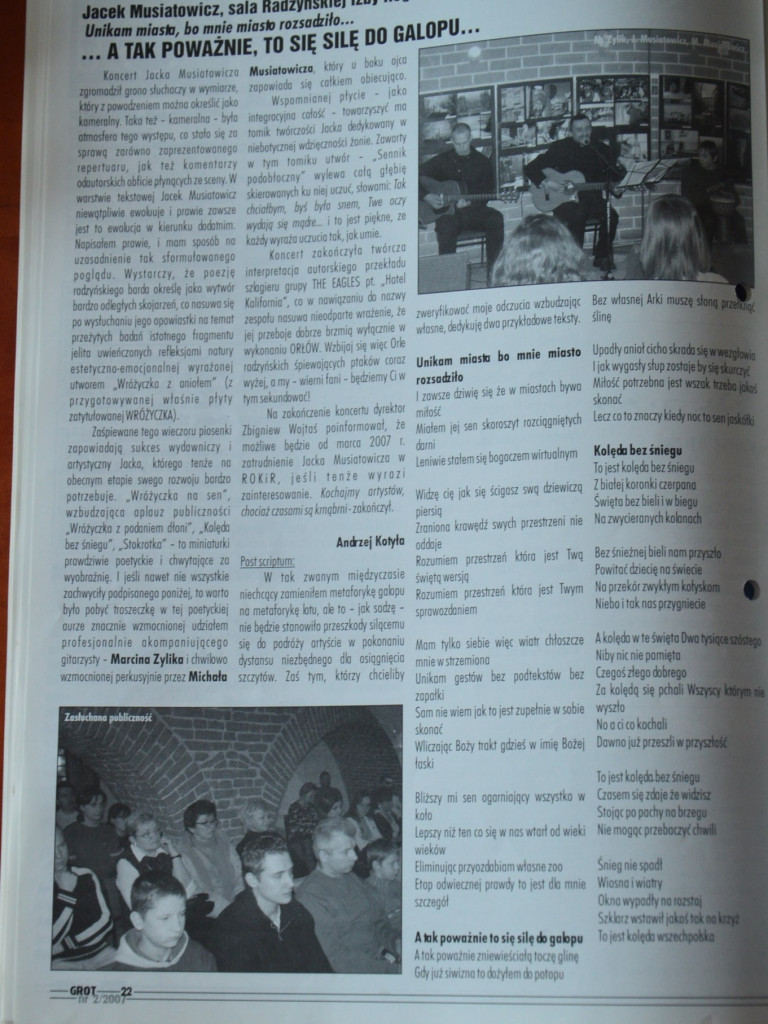 Radzyń na łamach 