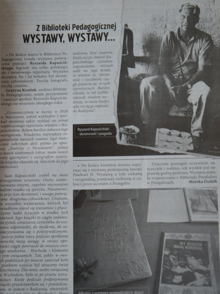 Radzyń na łamach 