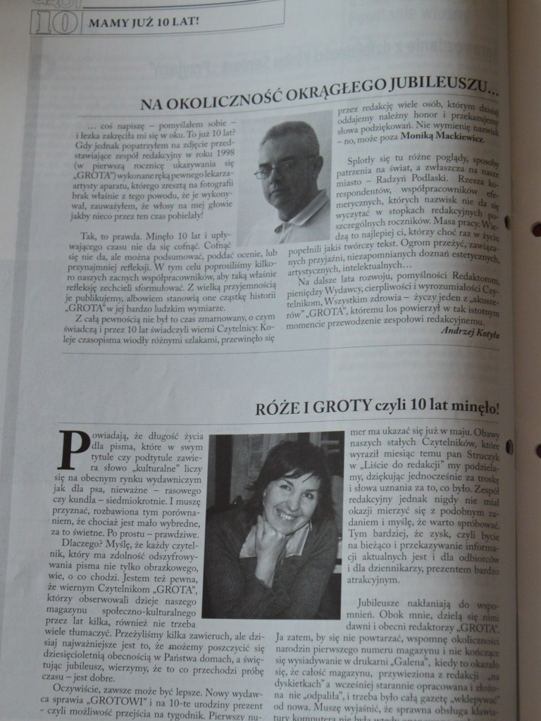 Radzyń na łamach 