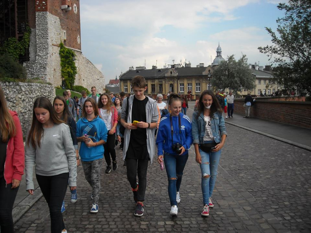 Najlepsi uczniowie i sportowcy gminy Borki na wycieczce do Zakopanego, Krakowa i Wadowic