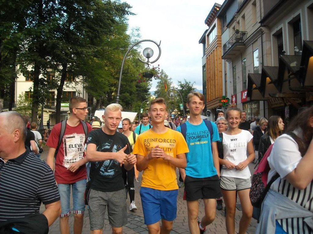 Najlepsi uczniowie i sportowcy gminy Borki na wycieczce do Zakopanego, Krakowa i Wadowic