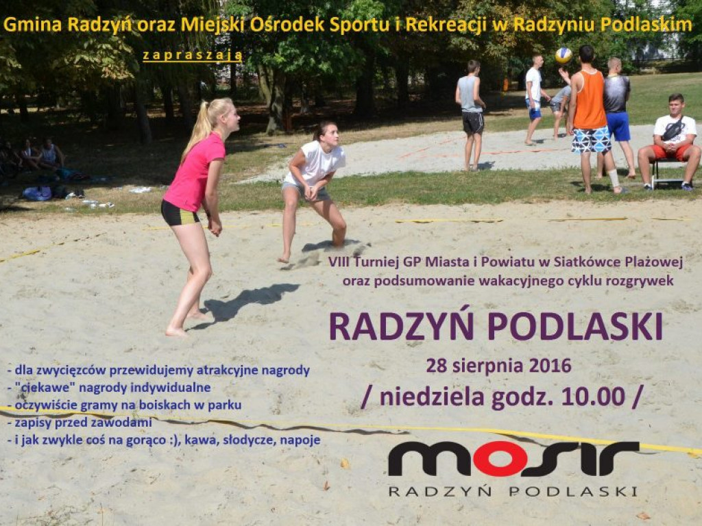 Grali w siatkę noc i dzień