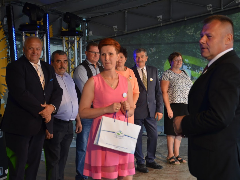 Część rozrywkowa dożynek w Ulanie