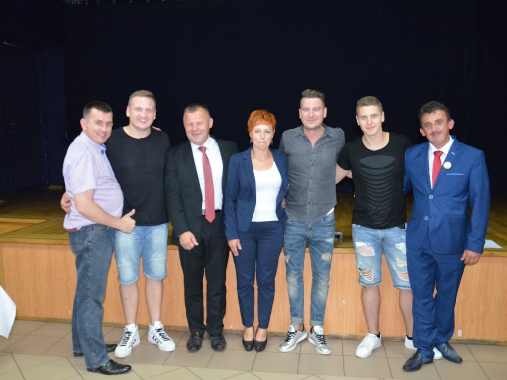 Część rozrywkowa dożynek w Ulanie