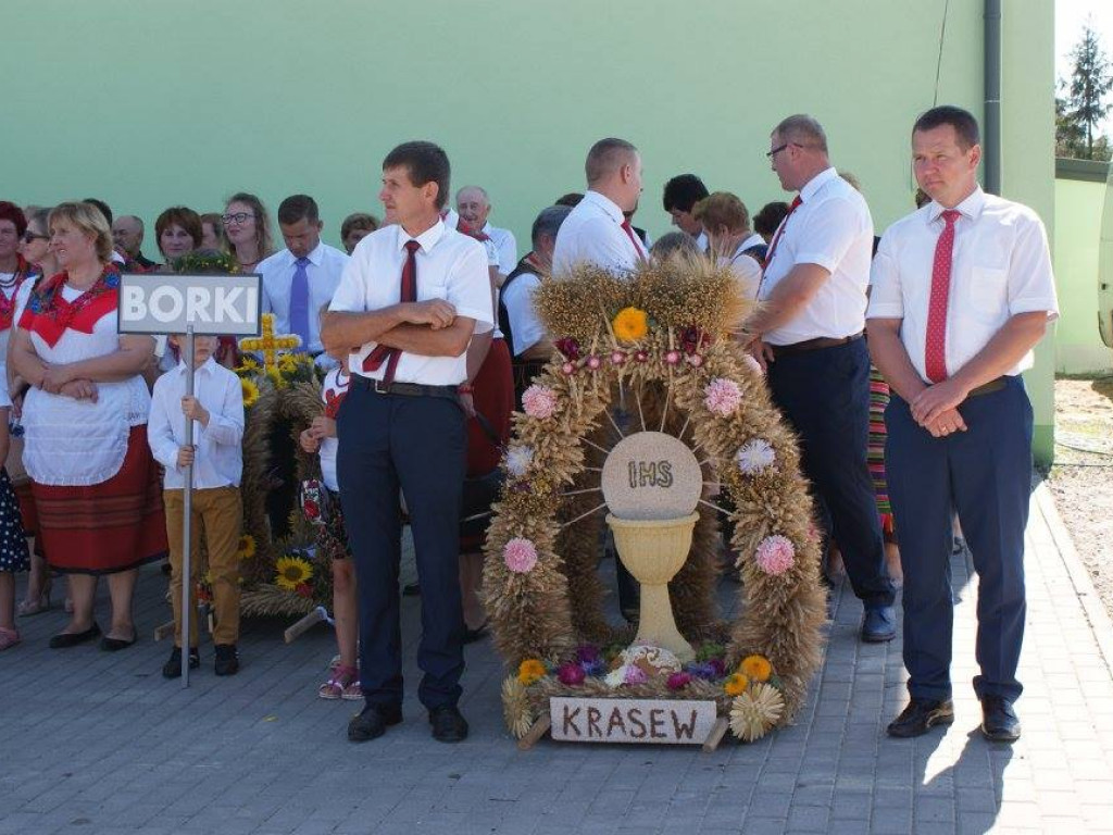 Dożynki gminne w Krasewie