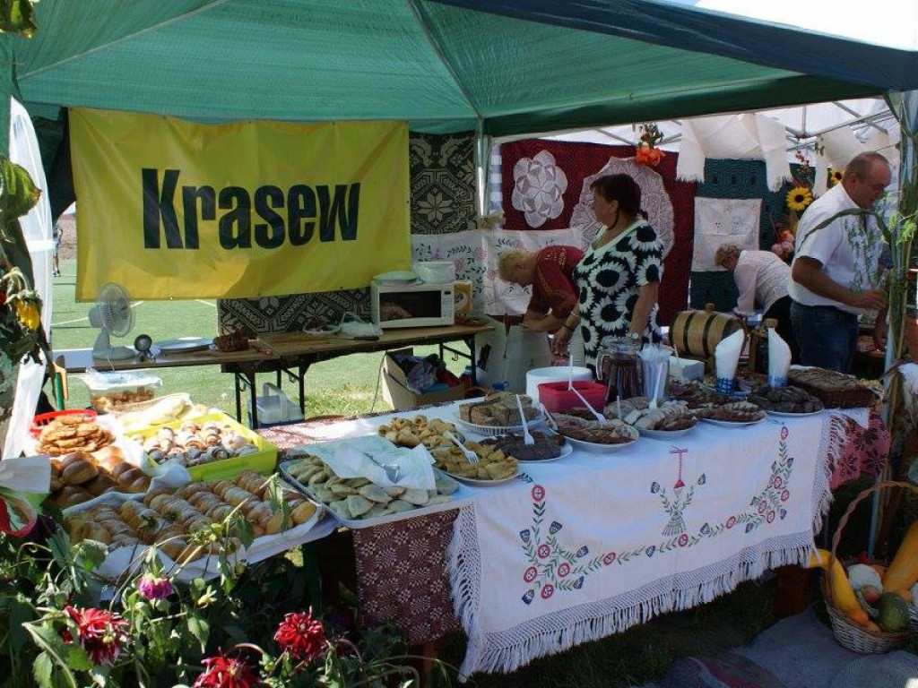 Dożynki gminne w Krasewie