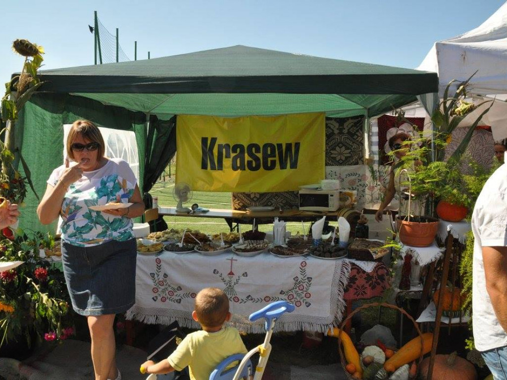 Dożynki gminne w Krasewie
