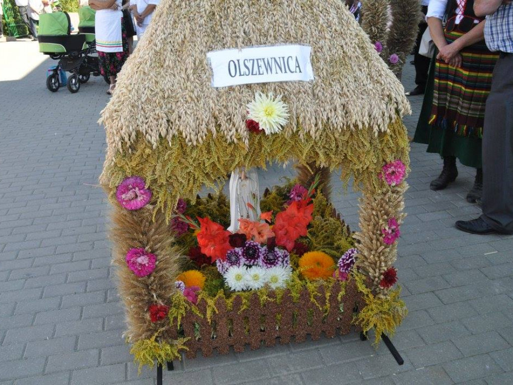 Dożynki gminne w Krasewie