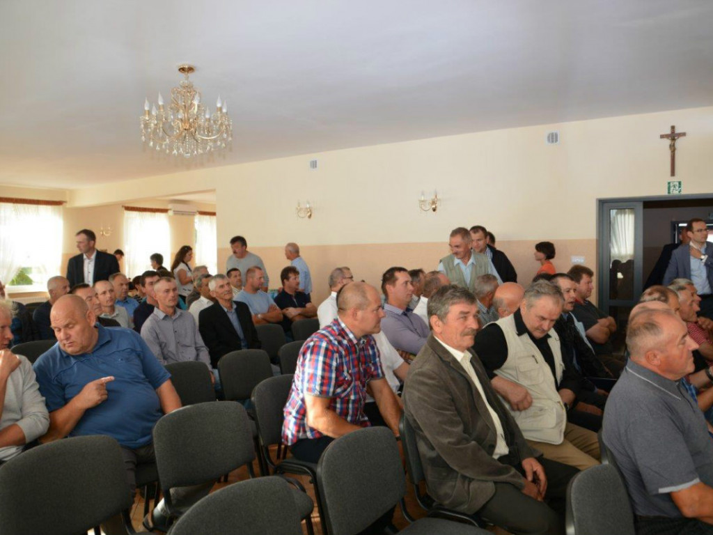 Spotkanie wiceministra rolnictwa Ewy Lech z rolnikami gminy Radzyń Podlaski