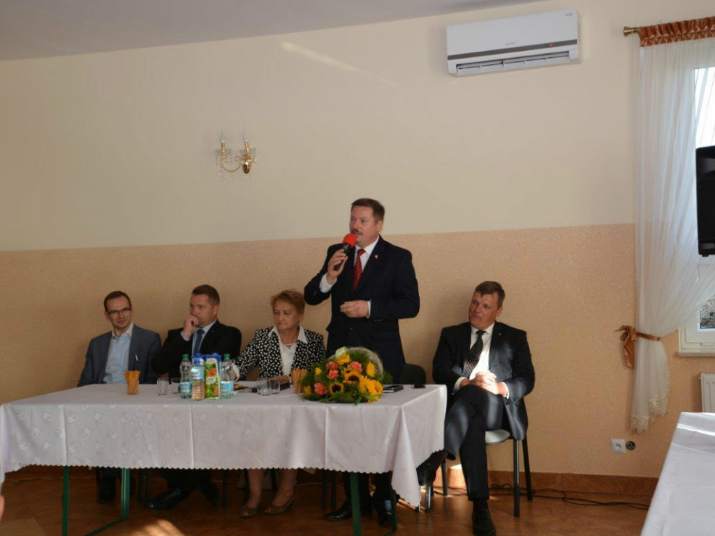 Spotkanie wiceministra rolnictwa Ewy Lech z rolnikami gminy Radzyń Podlaski