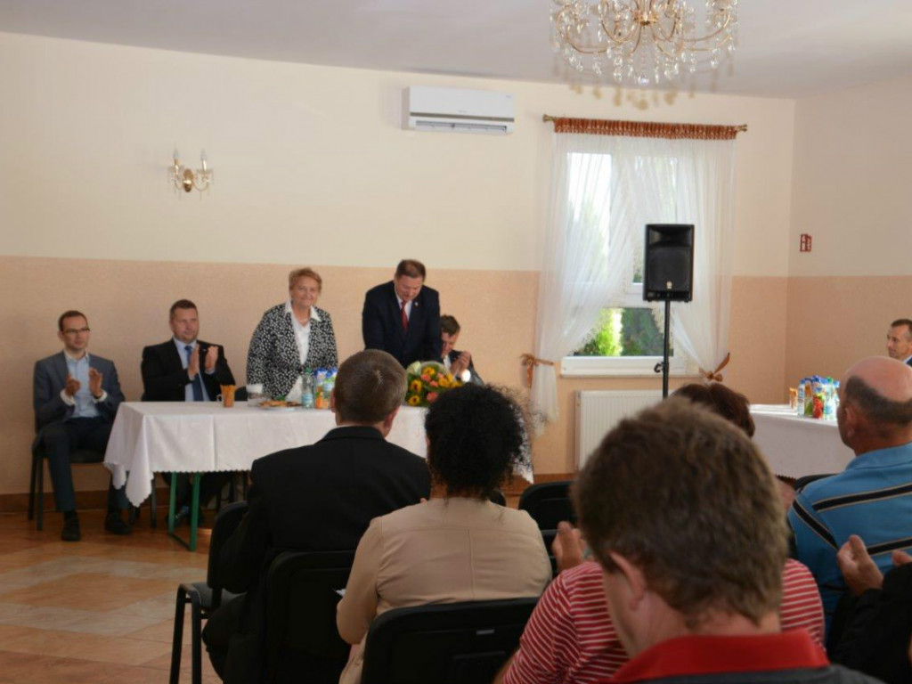 Spotkanie wiceministra rolnictwa Ewy Lech z rolnikami gminy Radzyń Podlaski