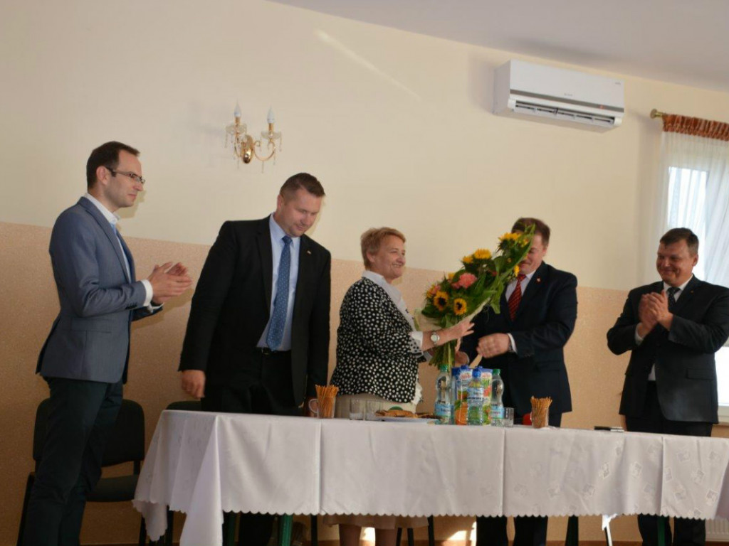 Spotkanie wiceministra rolnictwa Ewy Lech z rolnikami gminy Radzyń Podlaski