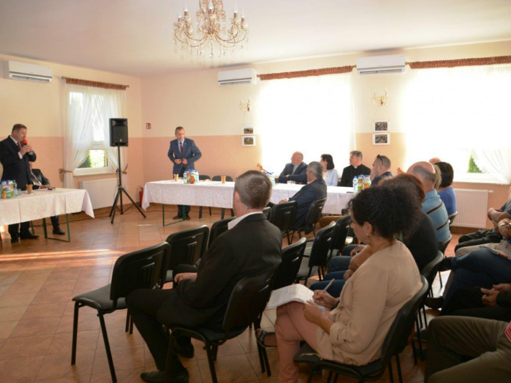 Spotkanie wiceministra rolnictwa Ewy Lech z rolnikami gminy Radzyń Podlaski
