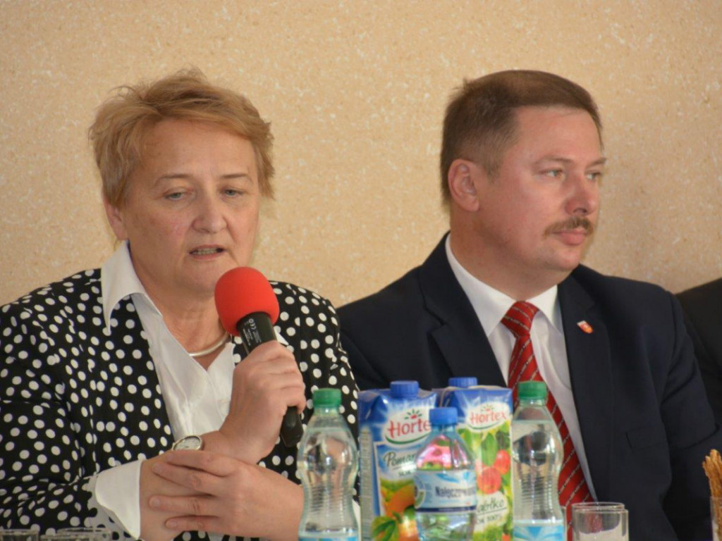 Spotkanie wiceministra rolnictwa Ewy Lech z rolnikami gminy Radzyń Podlaski