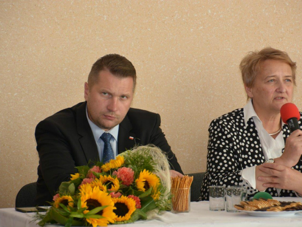 Spotkanie wiceministra rolnictwa Ewy Lech z rolnikami gminy Radzyń Podlaski