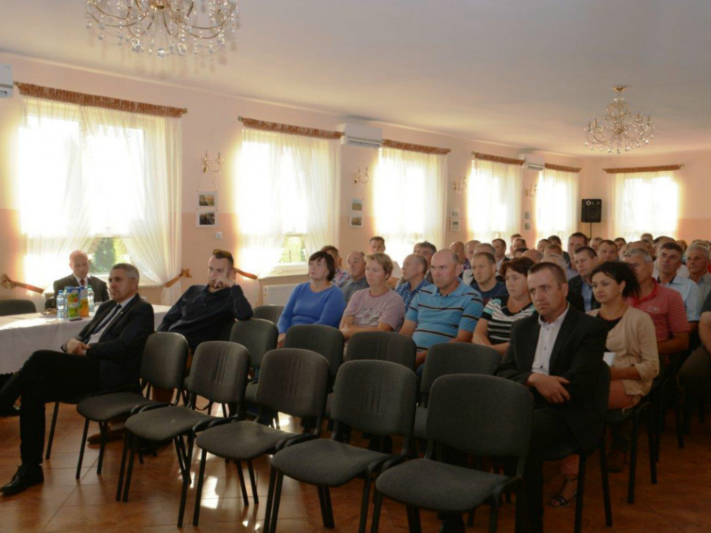 Spotkanie wiceministra rolnictwa Ewy Lech z rolnikami gminy Radzyń Podlaski