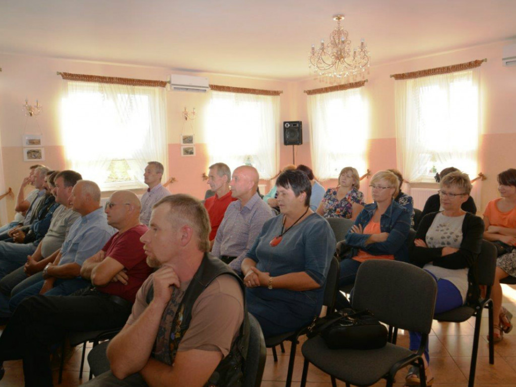 Spotkanie wiceministra rolnictwa Ewy Lech z rolnikami gminy Radzyń Podlaski