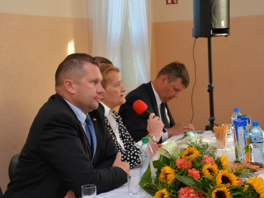 Spotkanie wiceministra rolnictwa Ewy Lech z rolnikami gminy Radzyń Podlaski