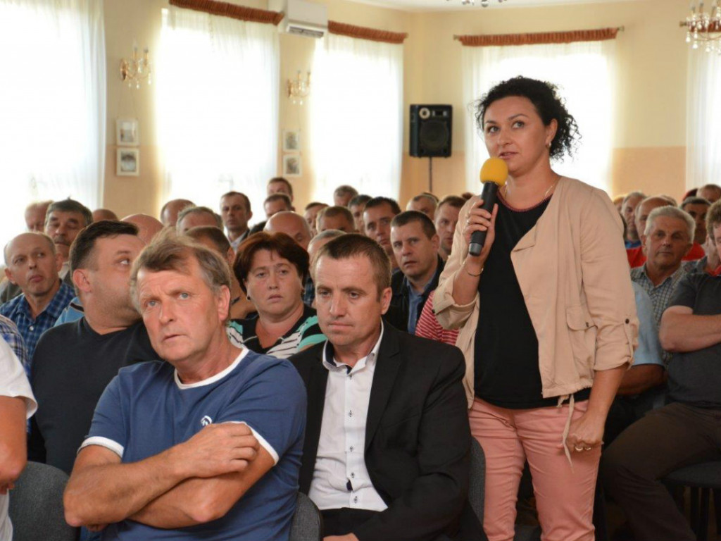 Spotkanie wiceministra rolnictwa Ewy Lech z rolnikami gminy Radzyń Podlaski