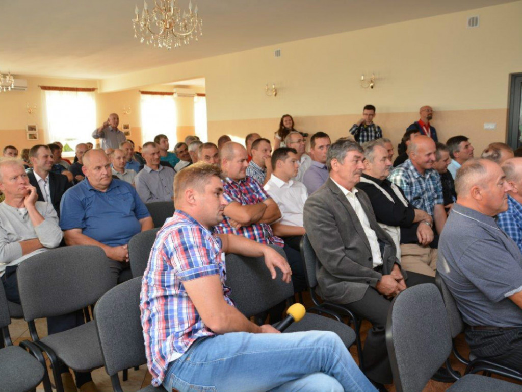Spotkanie wiceministra rolnictwa Ewy Lech z rolnikami gminy Radzyń Podlaski