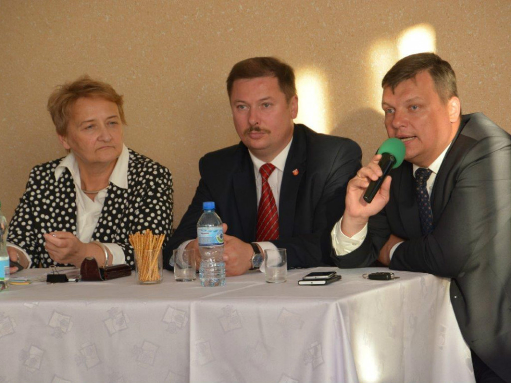 Spotkanie wiceministra rolnictwa Ewy Lech z rolnikami gminy Radzyń Podlaski